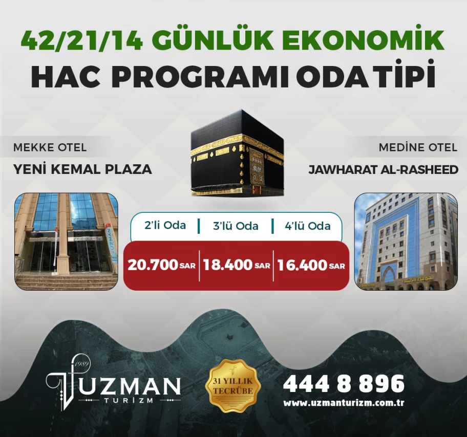 Ekonomik ve Lüks Hac Turları